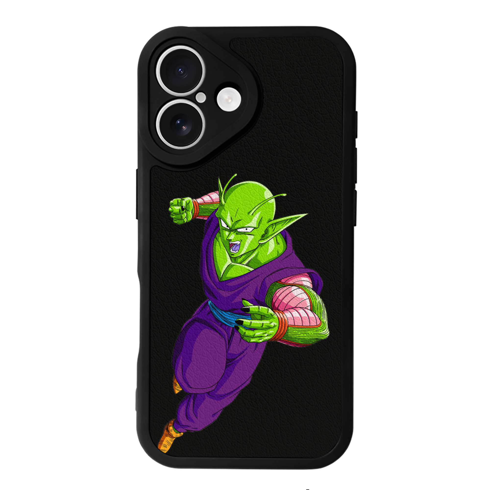 （画像用） ドラゴンボール ピッコロ DRAGON BALL Piccolo 【iPhone 16シリーズ対応】シリコンスマホケース（レザー調） 材質：シリコン